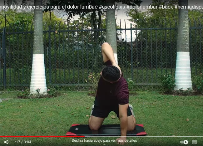 Ejercicios para el dolor lumbar